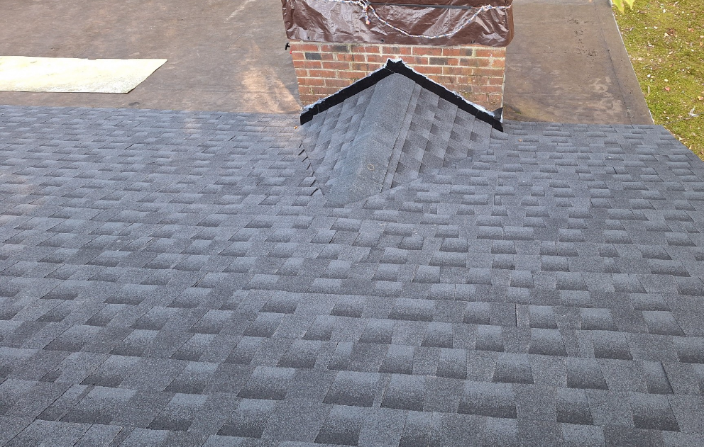 New roof installed by Turner Exteriors after storm damage in the Knoxville, TN area